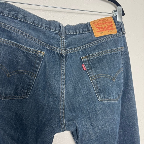 Levi's Relaxed Fit Dark Blue Jeans - Picture 2 of 8